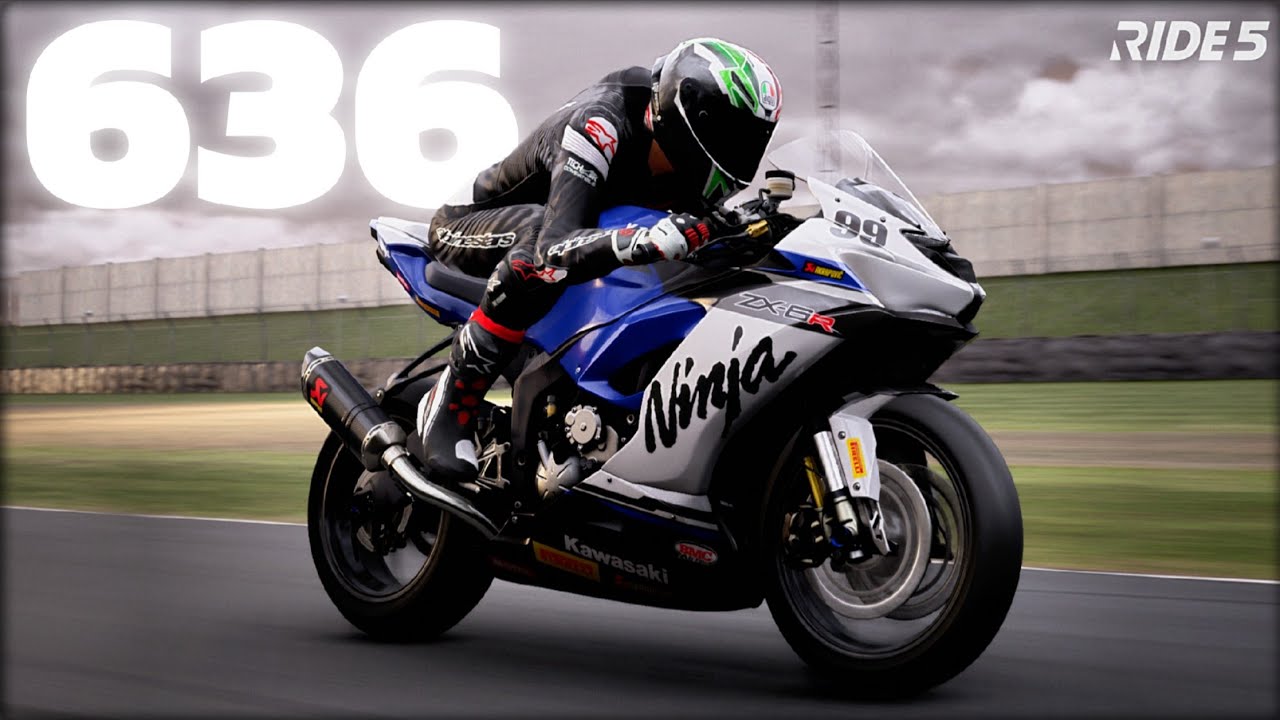ZX-6R 636 Brutal Race in Donnington- RIDE 5
