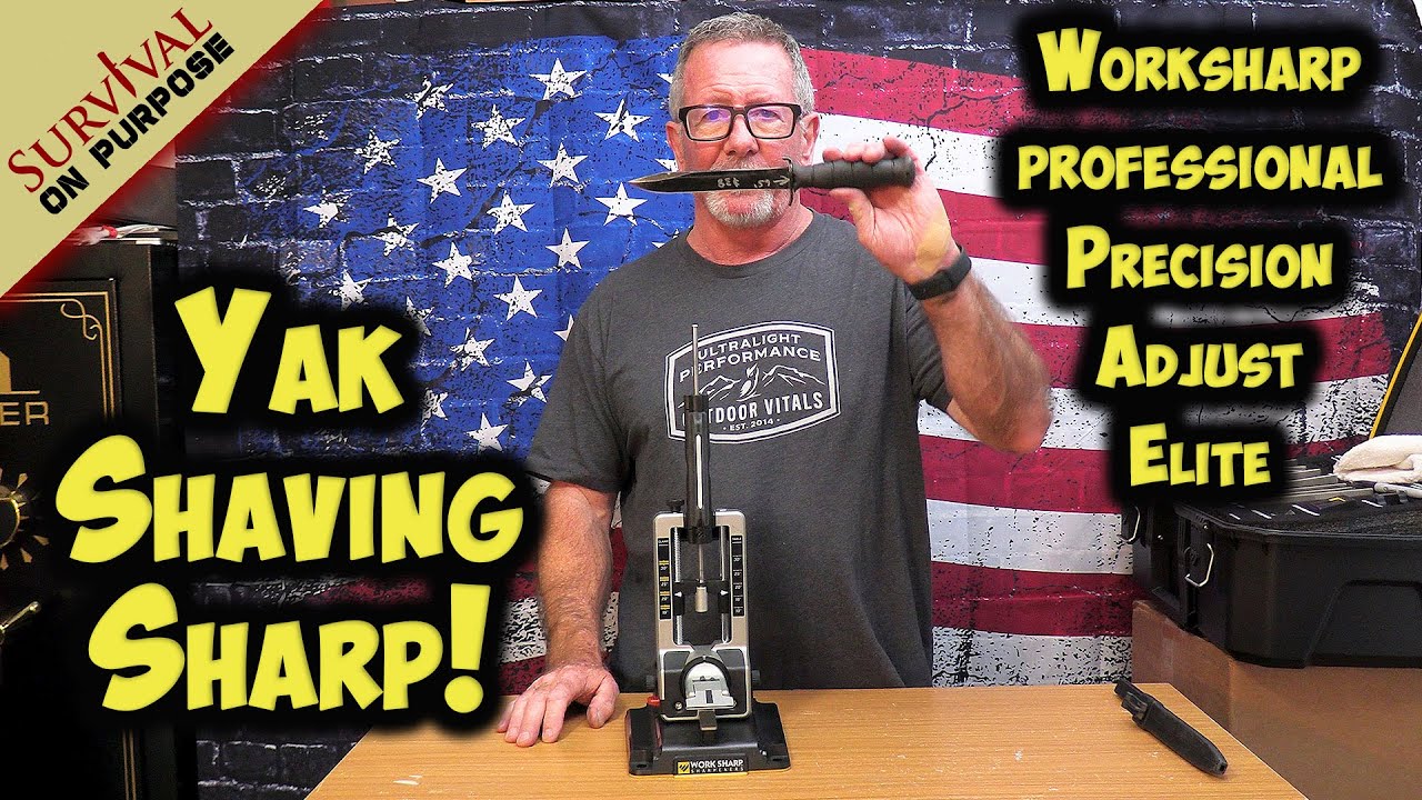 World's Sharpest Glock Knife? - Worksharp Professional Precision Adjust Elite