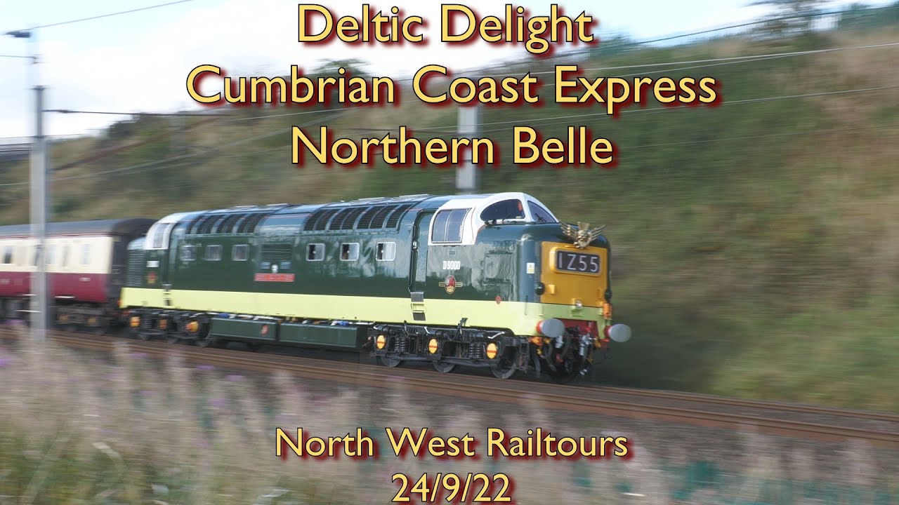 D9000 'Royal Scots Grey' & 44932 Return To The Mainline - Northwest Railtours  - 24/9/22