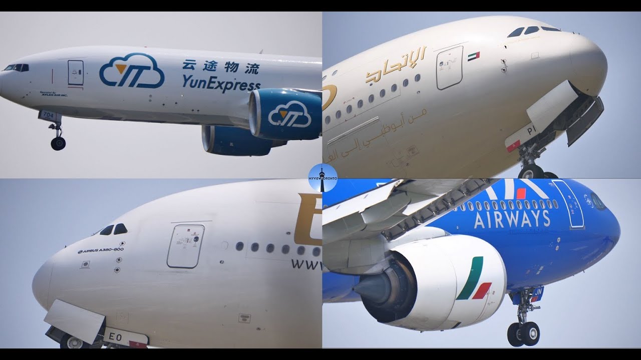 Big Planes With Heavy Wildfire Smoke - Aug 4, 2025