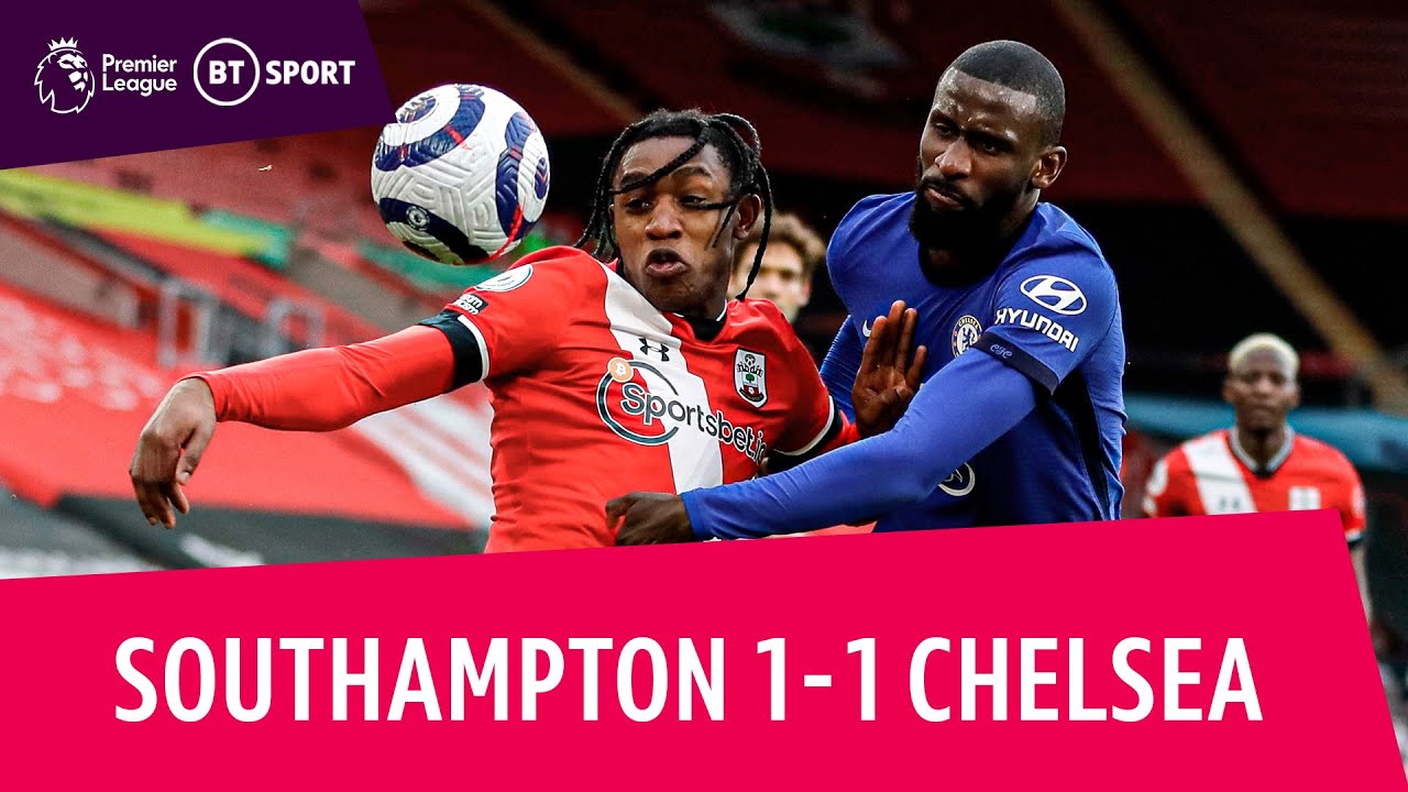 Southampton vs Chelsea (1-1) | Saints end six-game defeat streak | Premier League Highlights