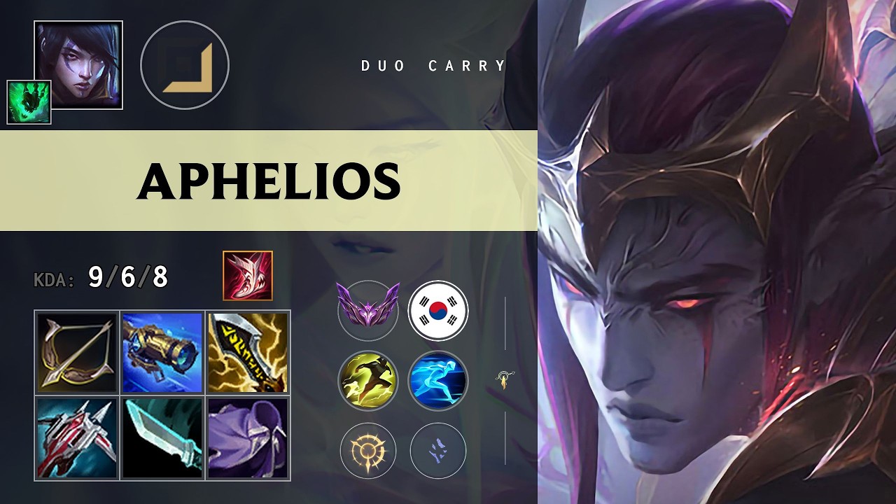 Aphelios ADC vs Kai'Sa - KR Master Patch 26.13
