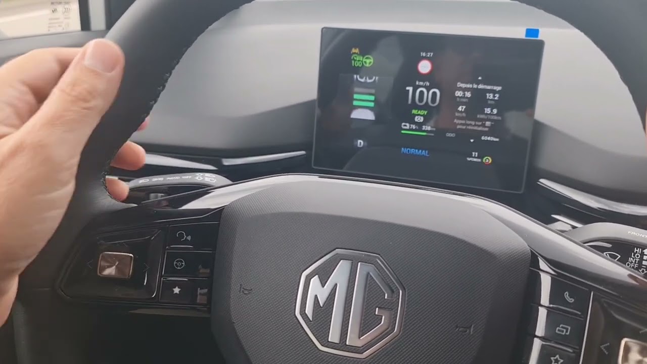 Test MG Pilot  MG4 luxury en mode TJA! Quelques surprises! #mg4