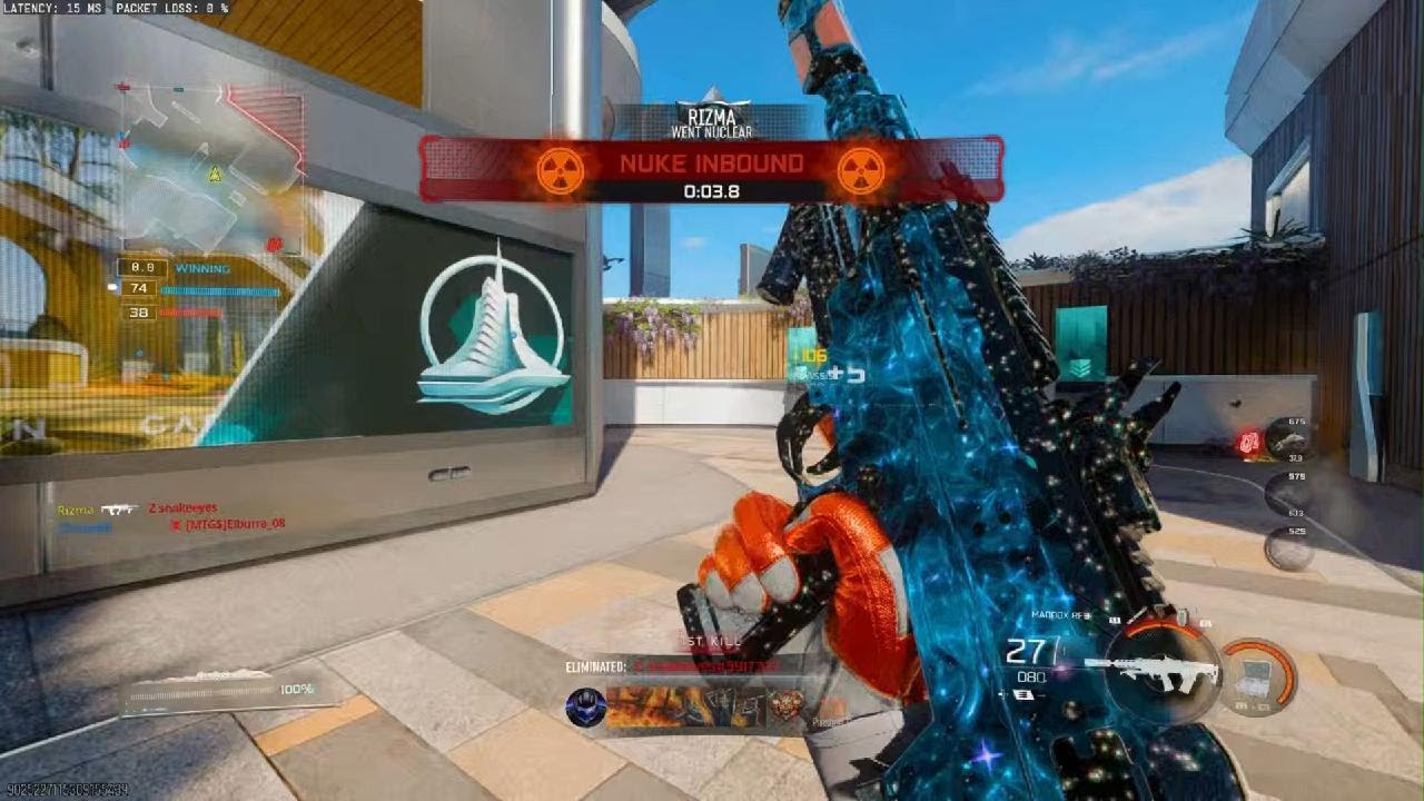 Back to back Nukes  / 100 Kill almost double Nuke