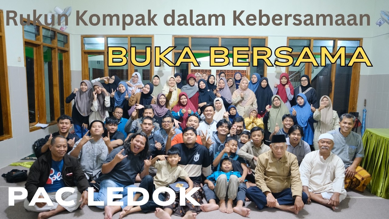 Hangatnya Kebersamaan: Intip Keseruan Buka Bersama Lintas Generasi PAC Ledok