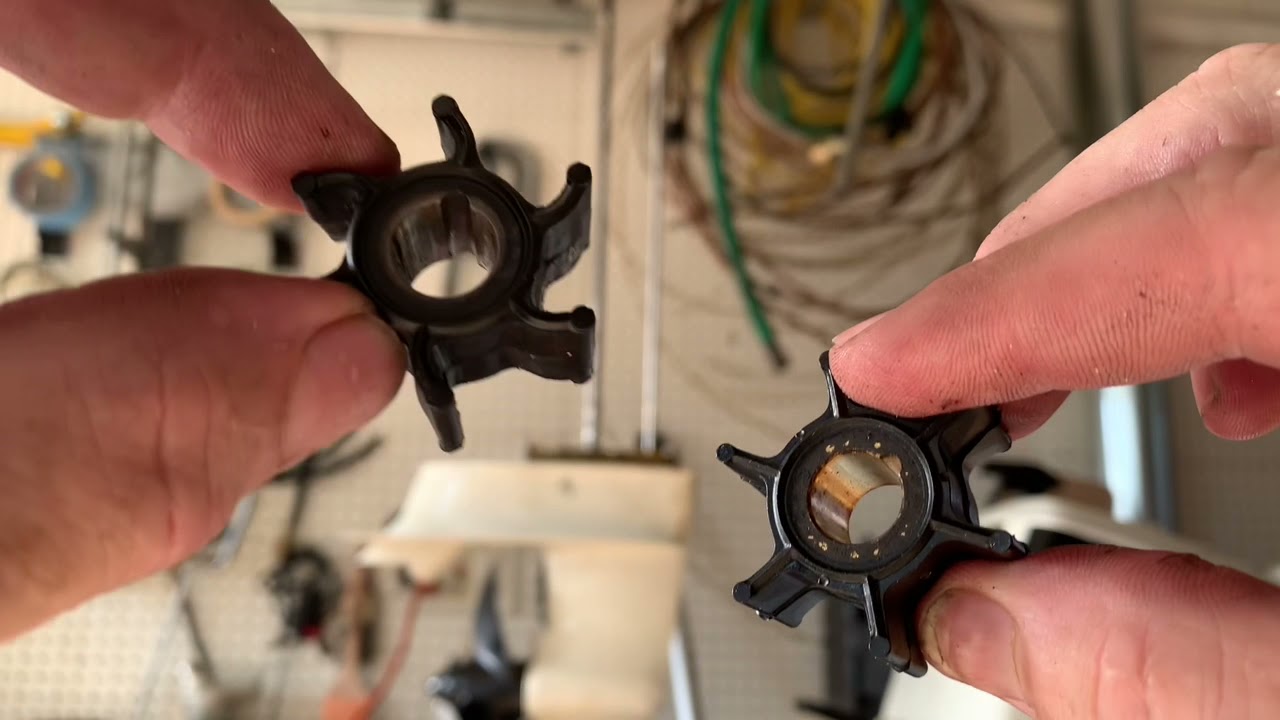 1990 8hp Johnson - Gets a New Water Pump - Part 2