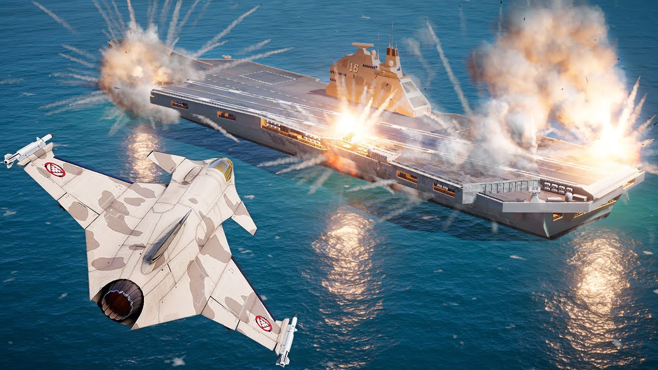Air vs Sea Combat #1 How destructive? Nuclear Option