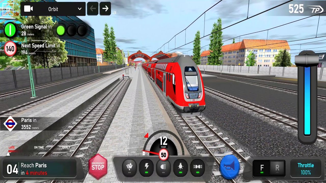 Euro Train Simulator 2: Game Android Gameplay | Best Train Games for Android