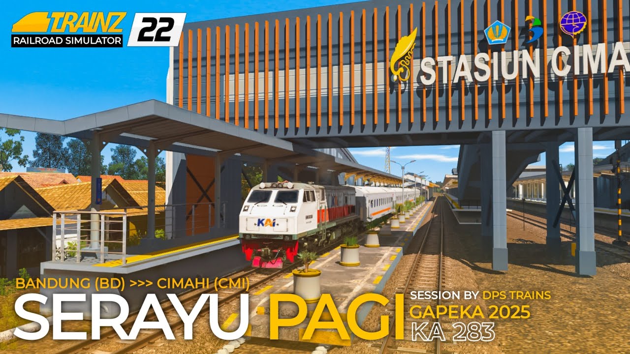 🔴 [AKHIRNYA.....] DINAS KA 283 SERAYU #end #part6  | TRAINZ SIMULATOR INDONESIA