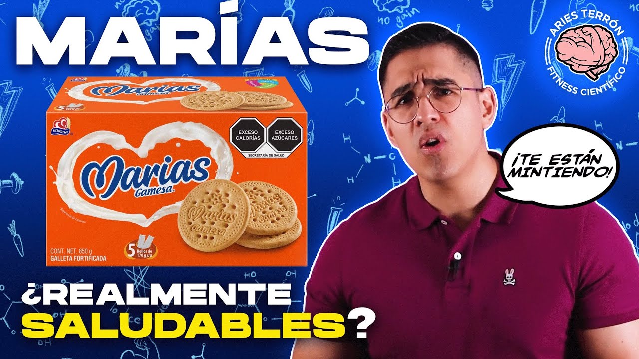 NUTRIÓLOGO analiza las GALLETAS MARÍAS: ¿Qué tan BUENAS son? 🧐