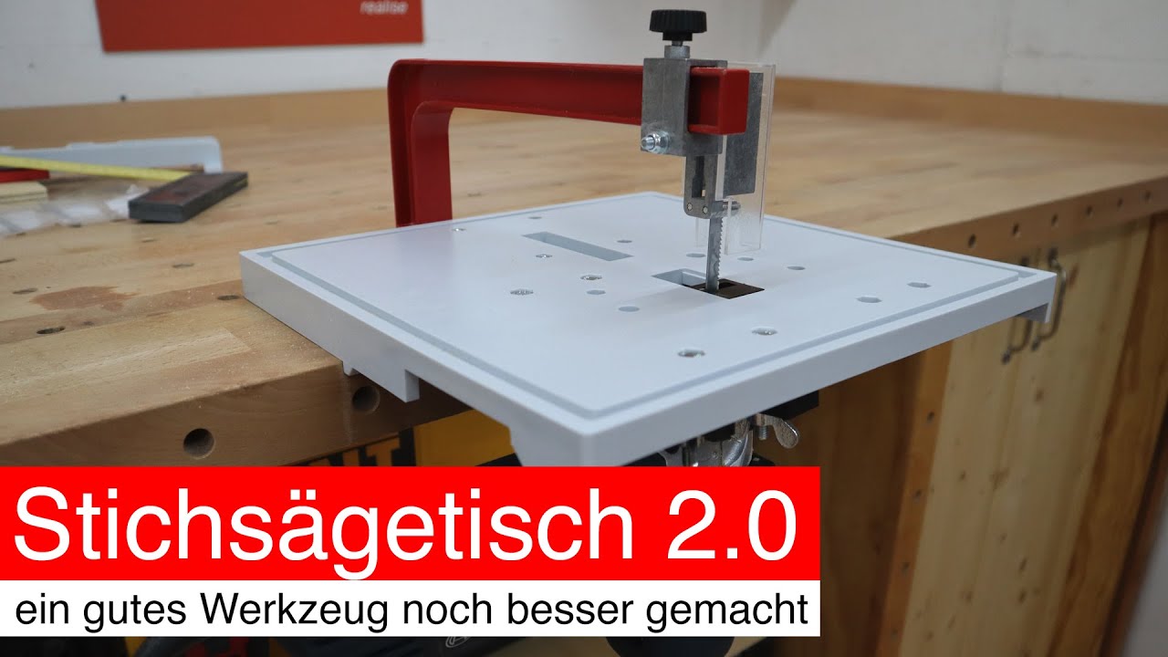 Stichsägetisch 2.0, ein gutes Werkzeug noch besser gemacht