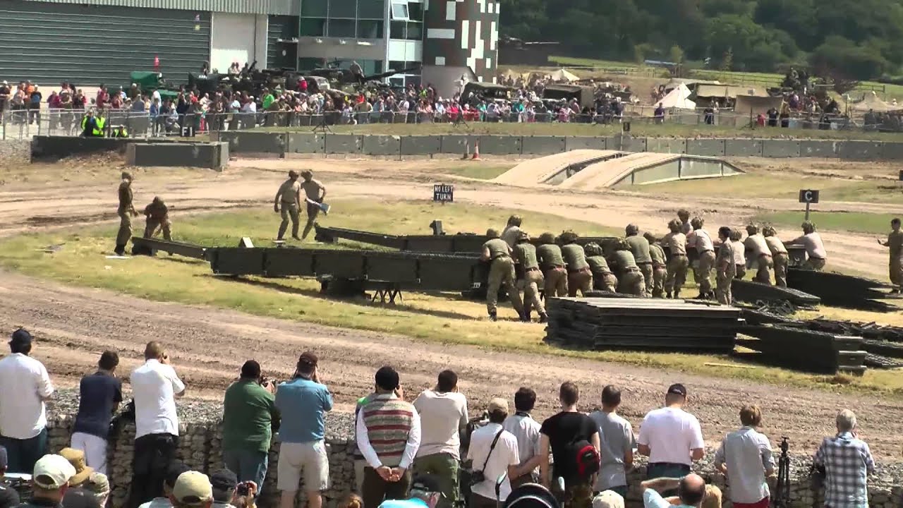 Bovington Tankfest 2013 - Bridge Challenge