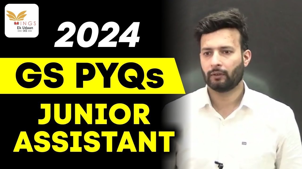 JUNIOR ASSISTANT GS PYQ 2024 by Shoaib Sir #jkssb #juniorassistant2023 #exam #gs #pyq