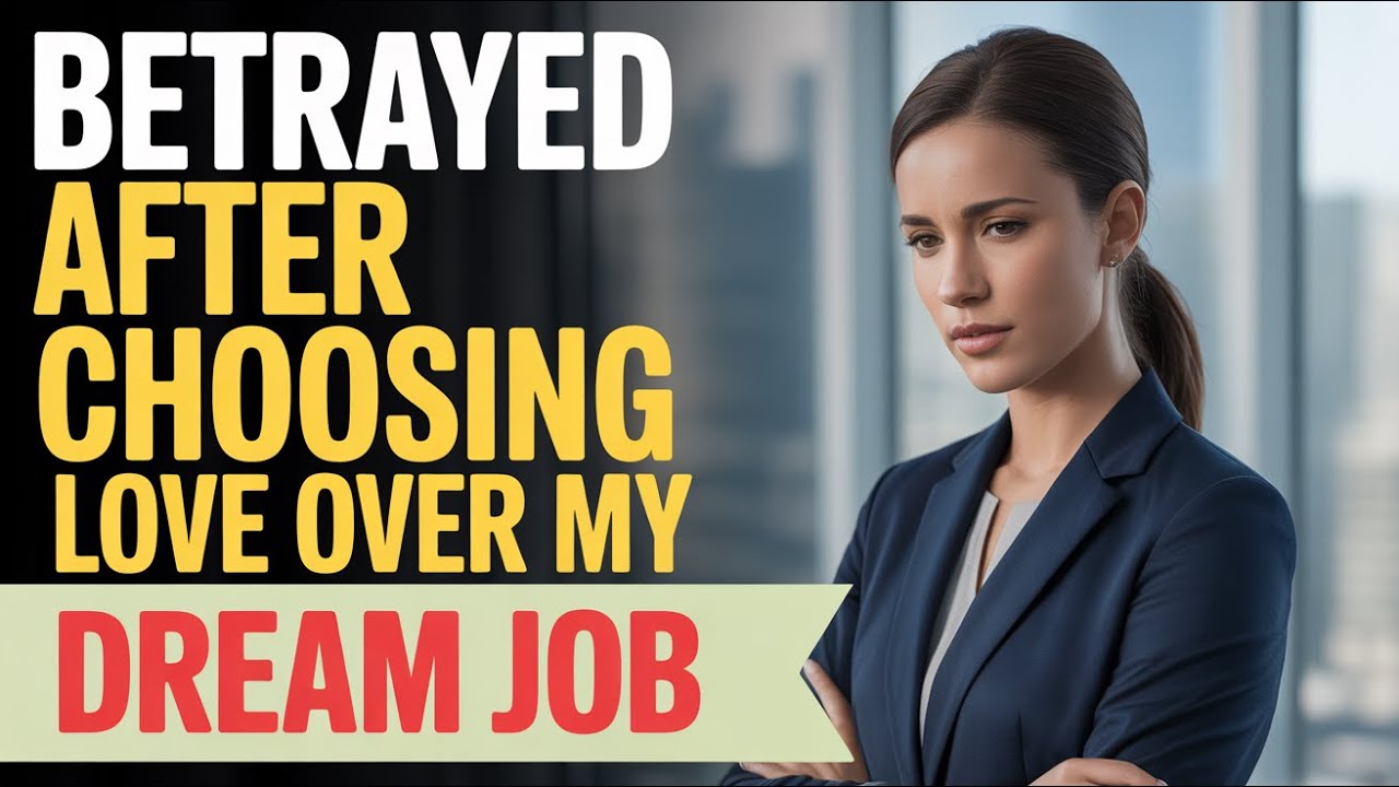 I Gave Up My Dream Job for Love, Only to Face Betrayal and Heartbreak After a Decade