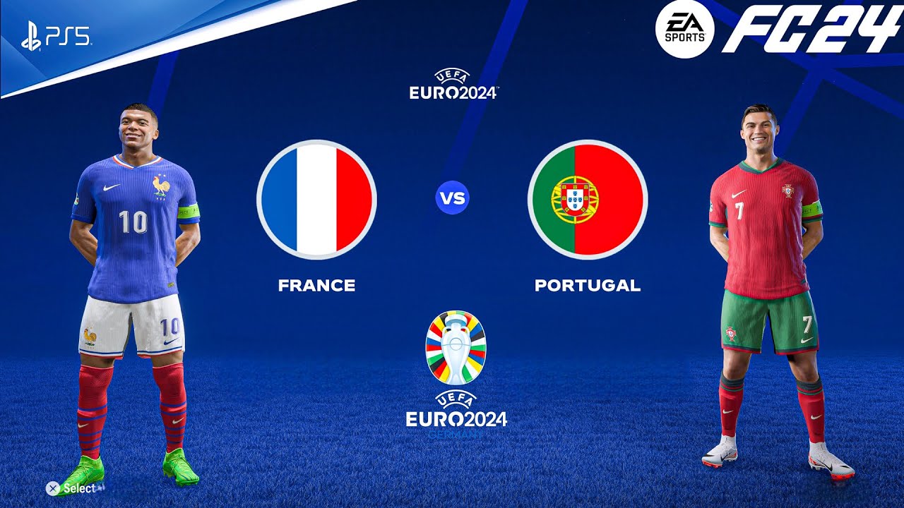 FC 24 - France Vs Portugal - UEFA EURO 2024 FINAL Full Match | PS5™ [4K60]