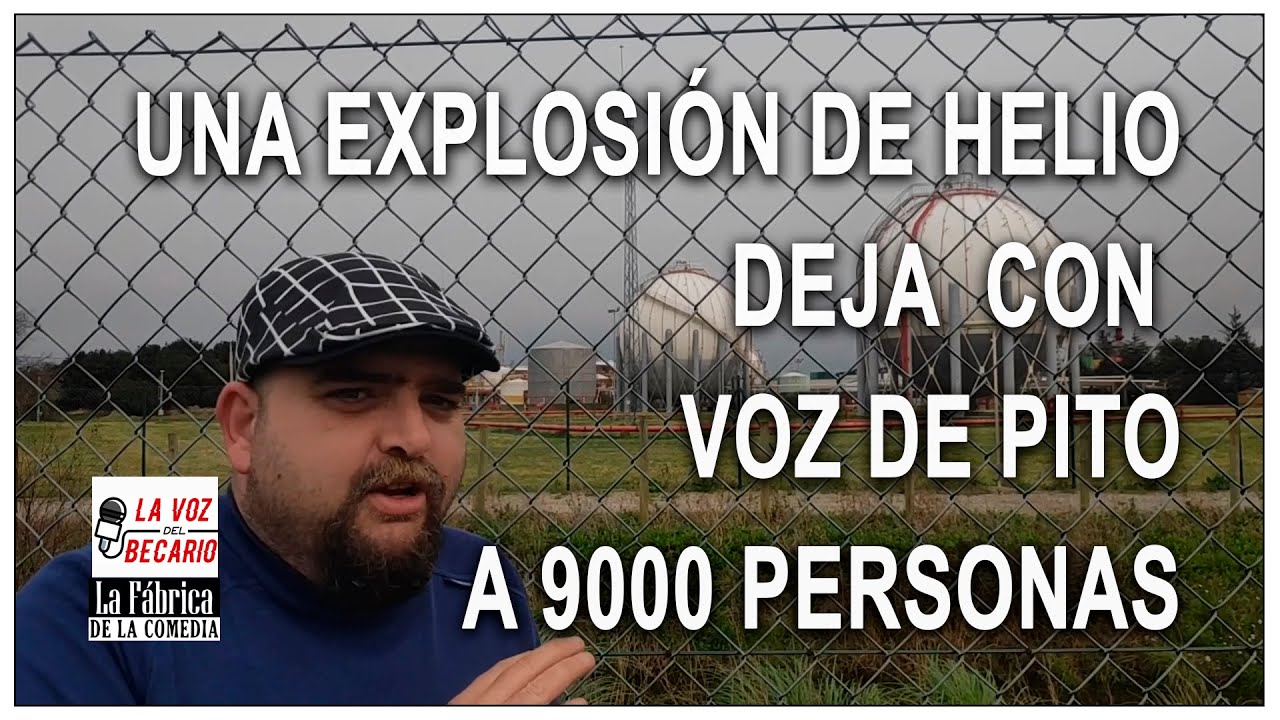 Una explosi&oacute;n de helio deja con voz de pito a 9000 personas