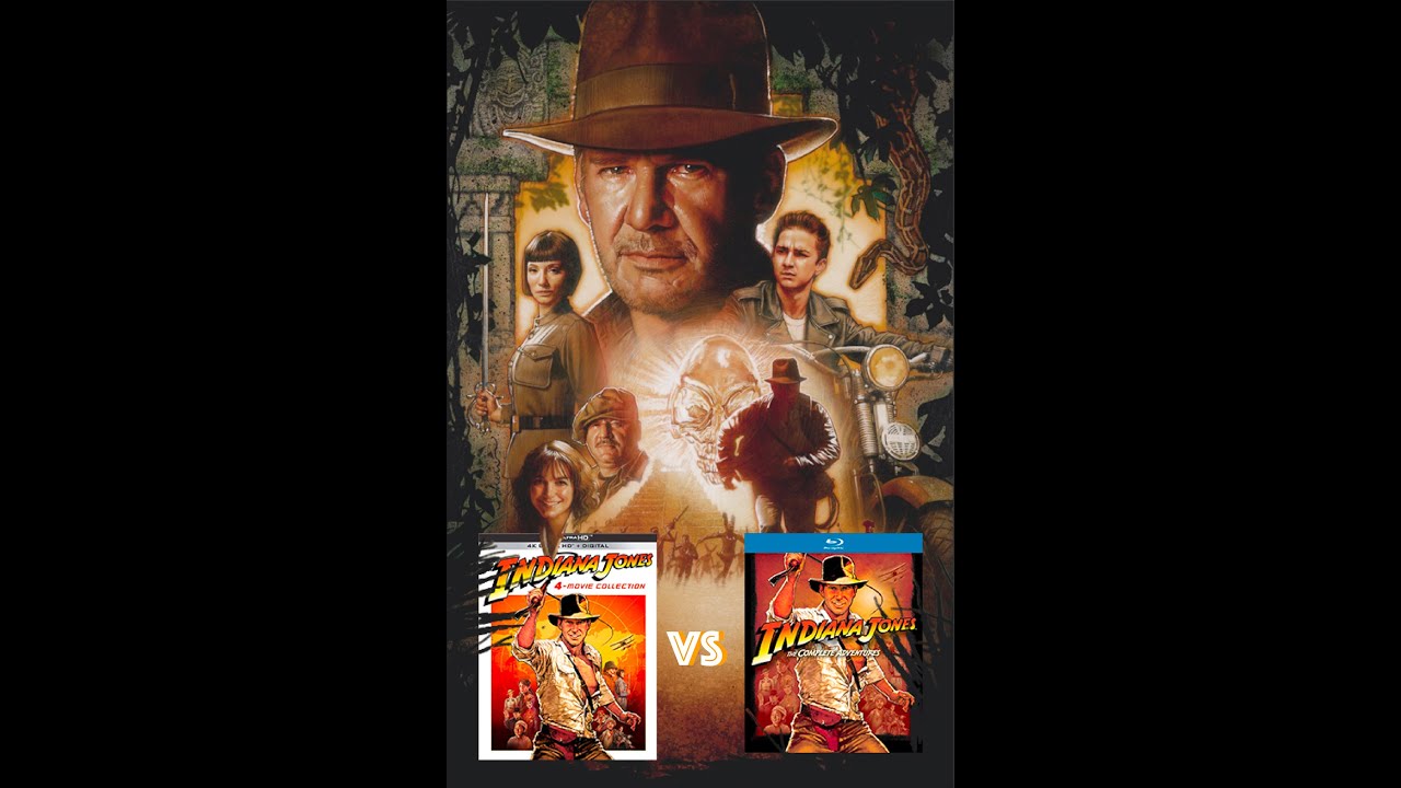 ▶ Comparison of Indiana Jones and the Kingdom of the Crystal Skull 4K (4K DI) HDR10 vs 2012 EDITION