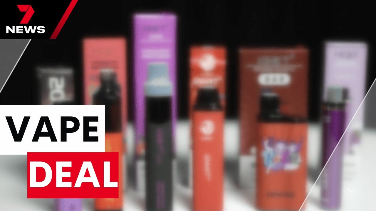 Australia waters down planned world-first vape ban after opposition from Greens | 7 News Australia