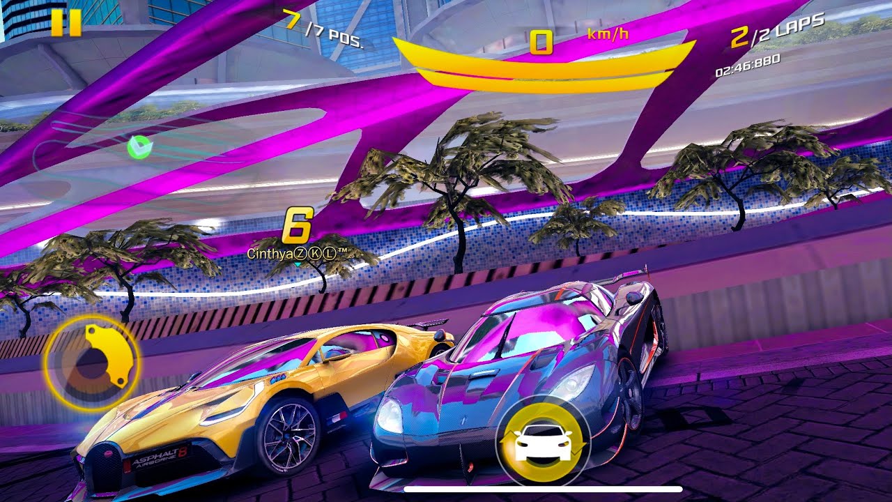 Asphalt 8, Koenigsegg AGERA RS, Multiplayer Selfie Races