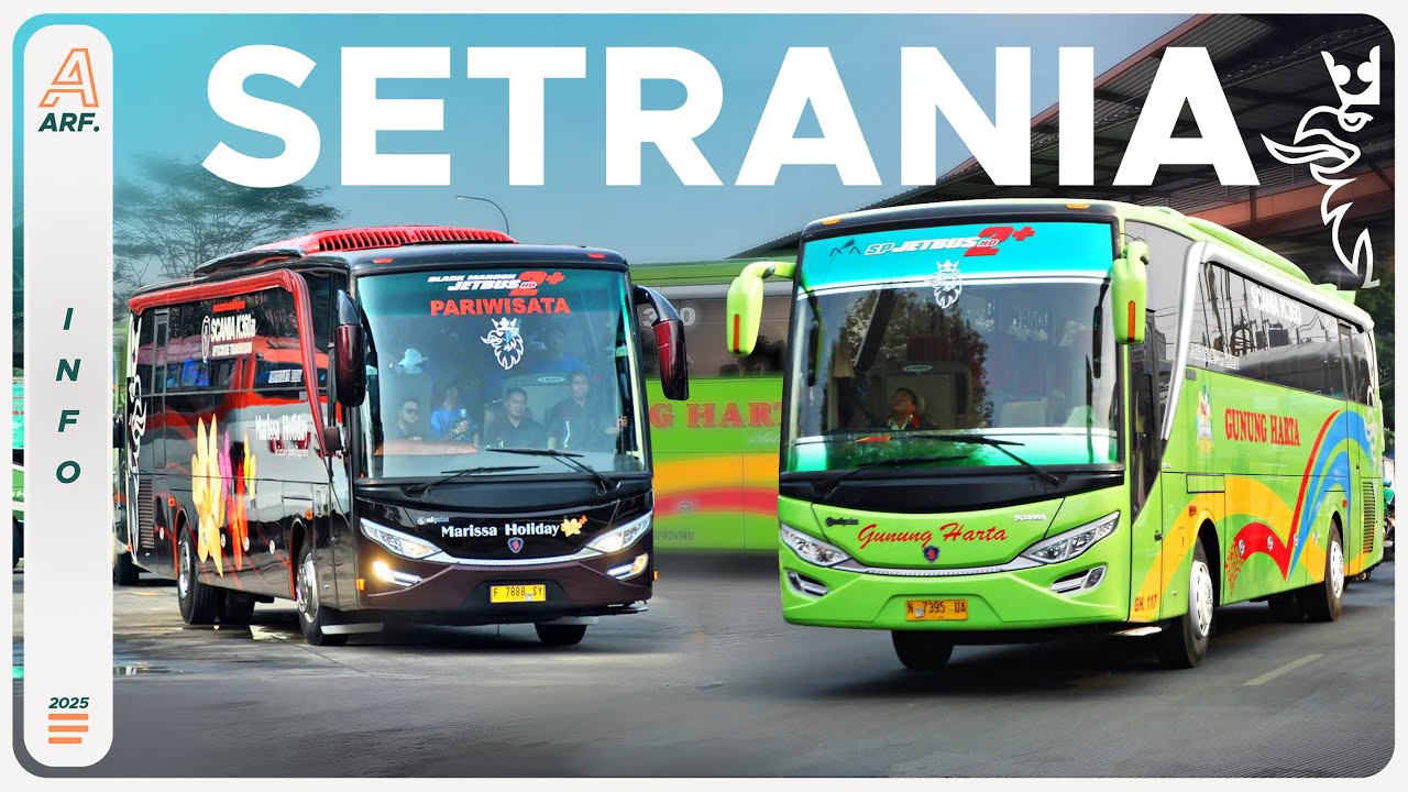 SETRANIA !! Perpaduan Elegan Antara Body JETBUS 2 SETRA Dengan Sasis SCANIA