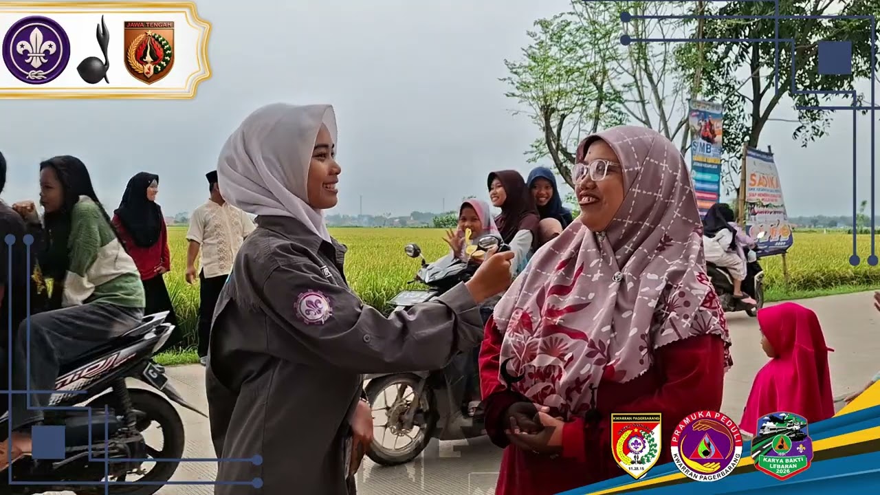 Berbagi Ta'jil n di Ramadhan Indah SMP Negri 1 Pagerbarang