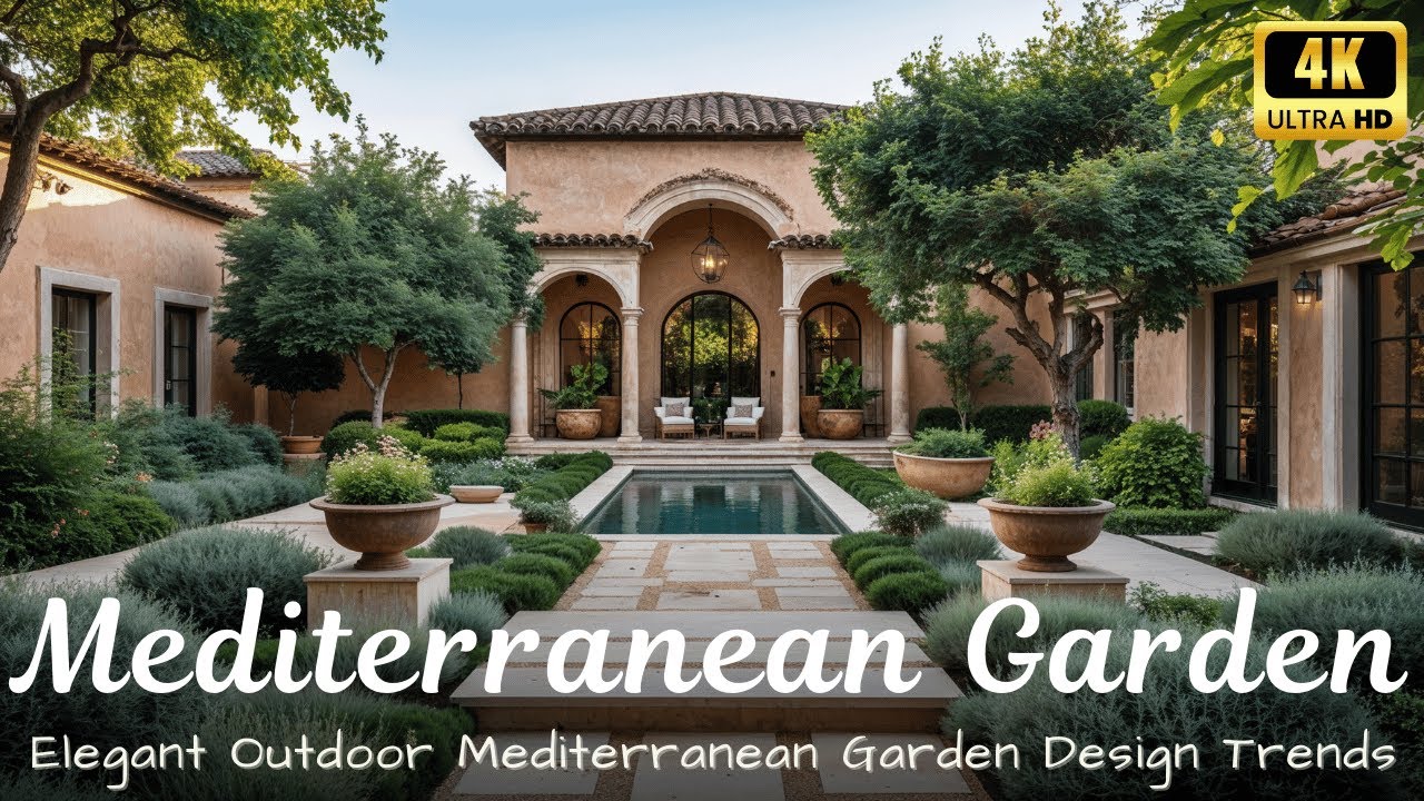 Mediterranean Garden Design Trends 2025 – Elegant Outdoor Living Ideas