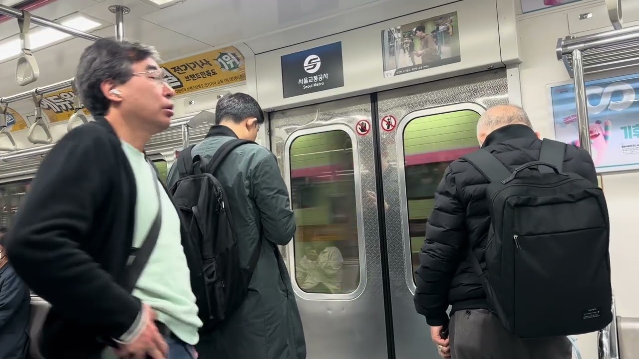 Seoul Metro 8000 Series (8x07): Bokjeong to Moran.