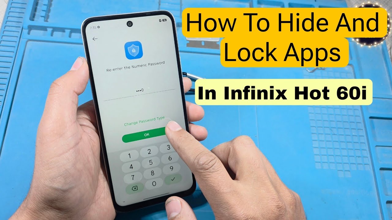How to Hide and Lock Apps in Infinix Hot 60i XOS Privacy Protection Guide 2026