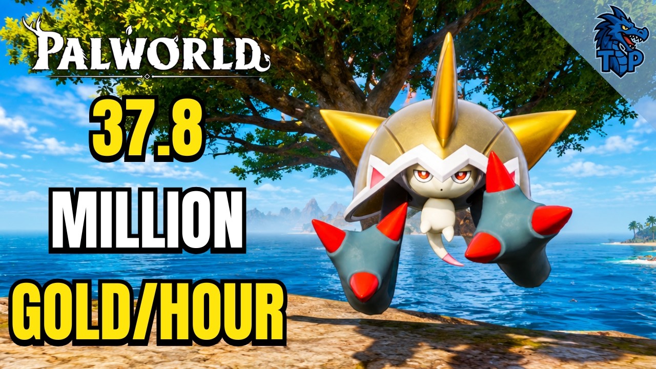 Этот фарм золота в Palworld 1.0 приносит по 58 тысяч золота за каждого пала!