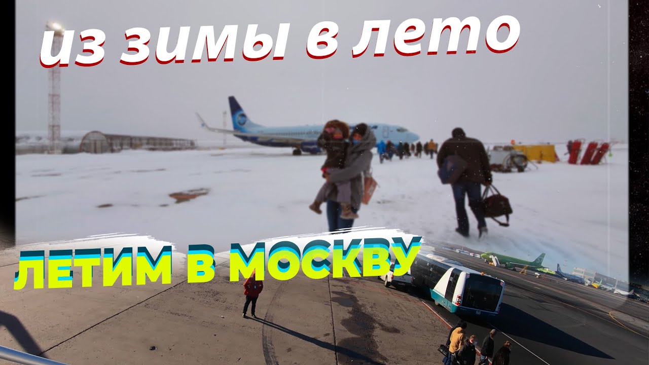 Самолет Полярный Москва. Обзор полета, Аэропорт Домодедово