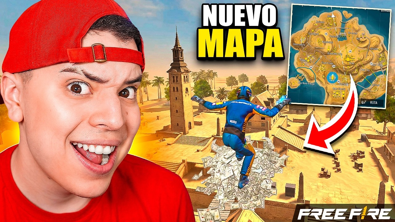 ¡PROBANDO LA NUEVA ACTUALIZACION DE FREE FIRE! * NUEVO MAPA  *