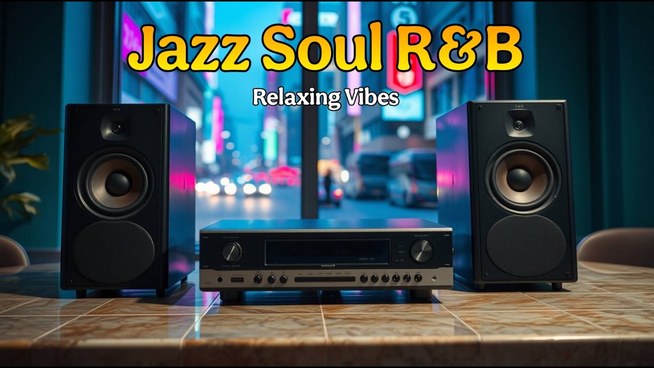 Smooth Jazz Soulful R&B – Relaxing Bar and Lounge Music for Study, Work & City Night Vibes
