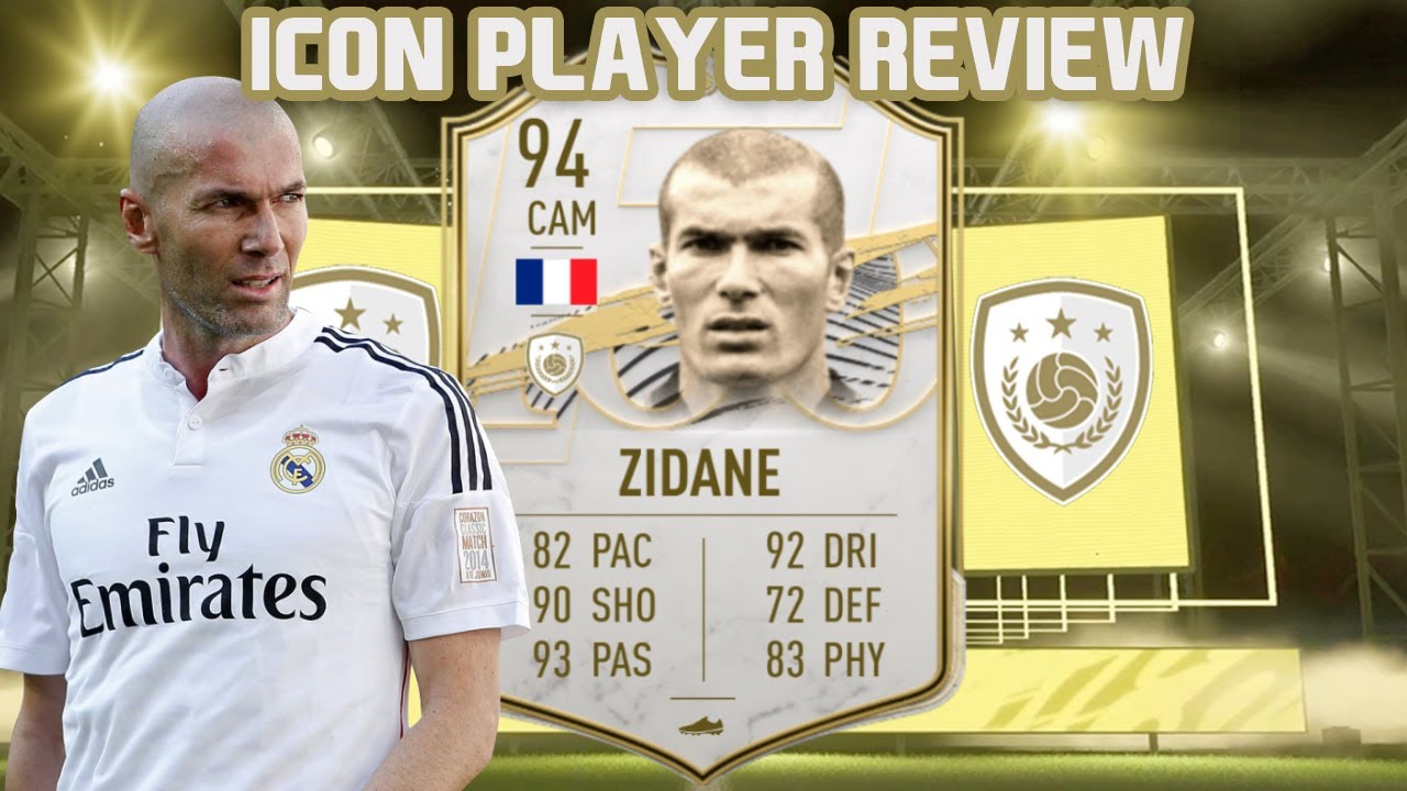 EL ZIZOU! 94 ICON ZINEDINE ZIDANE PLAYER REVIEW! FIFA 21 ULTIMATE TEAM