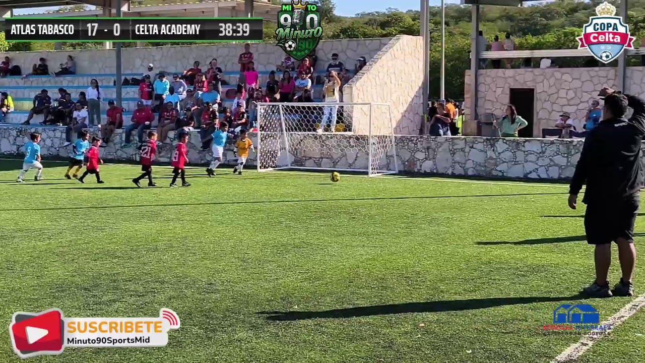 ATLAS TABASCO VS CELTA ACADEMY / COPA CELTA J3 / SEMILLAS