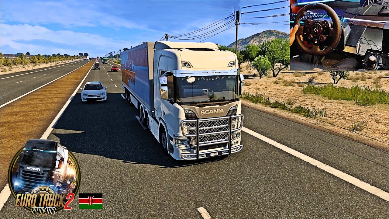 ETS2 Heading from Nairobi, Kenya to Mombasa🇰🇪