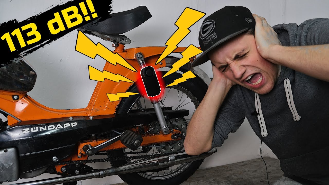 Eine ALARMANLAGE für Mofas - unter 20€ [3/24]