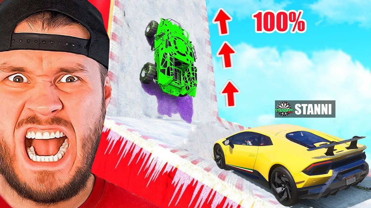 Welcher YOUTUBER SCHAFFT die 100° STRECKE in GTA 5?!