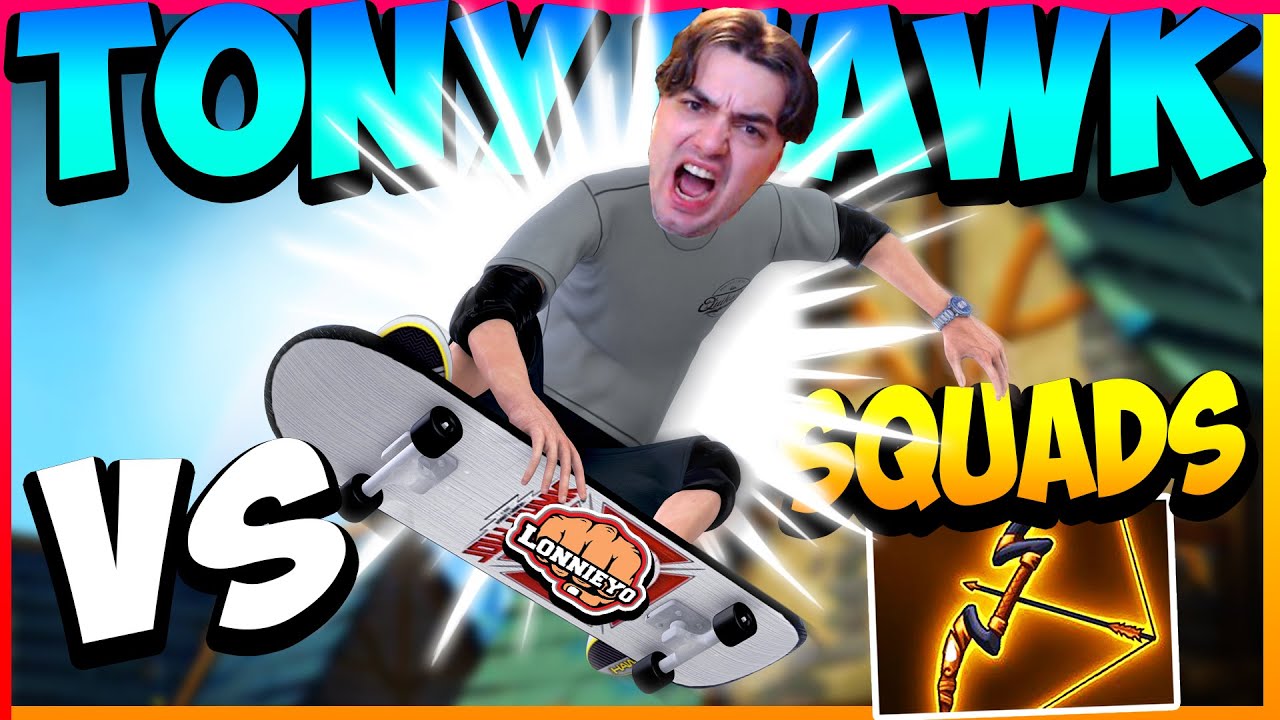 Unreal Fights in SOLO VS SQUADS - New Tony Hawk Trickshot? | Realm Royale