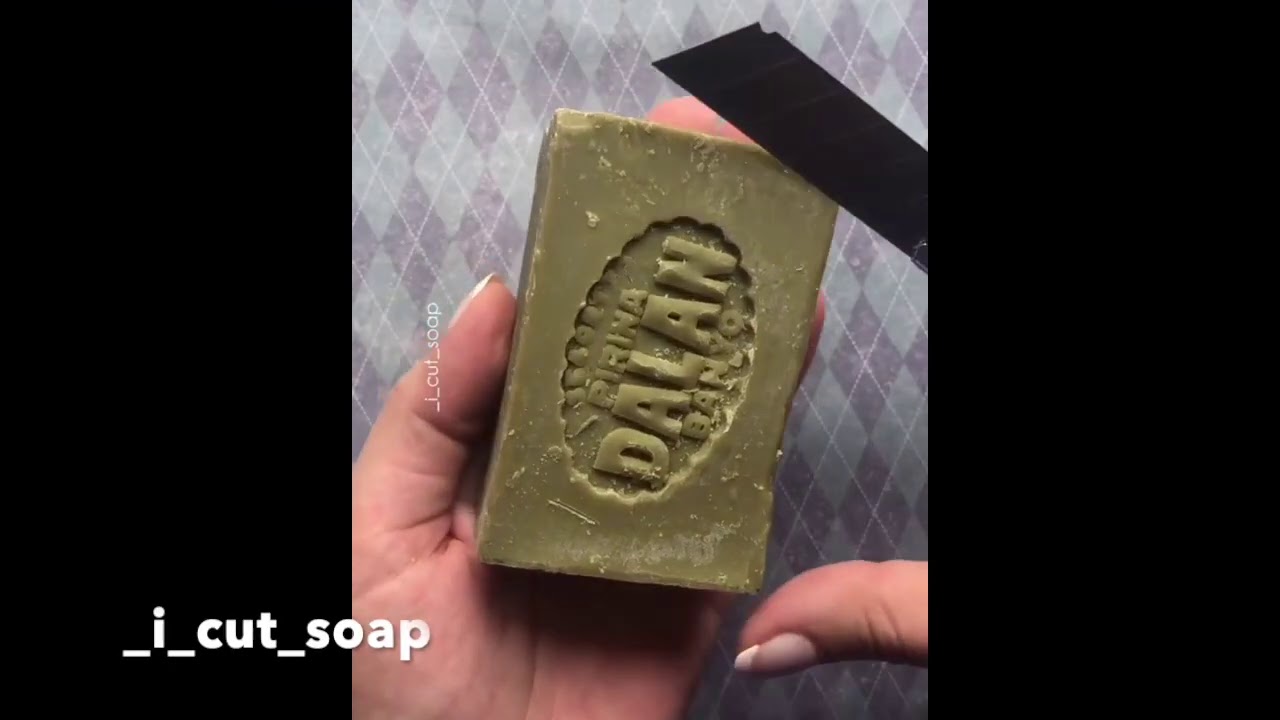 ASMR/Dalan Soap Compilation/dry crunchy soap cutting /dalan soap series