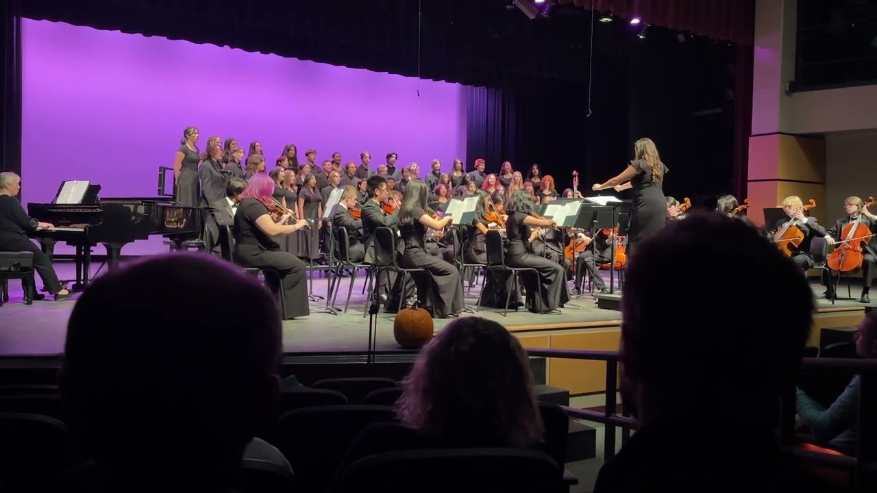 WHS Combined Concert Voices & Chamber Orchestra - What Was I Made For? arr. Andy Beck