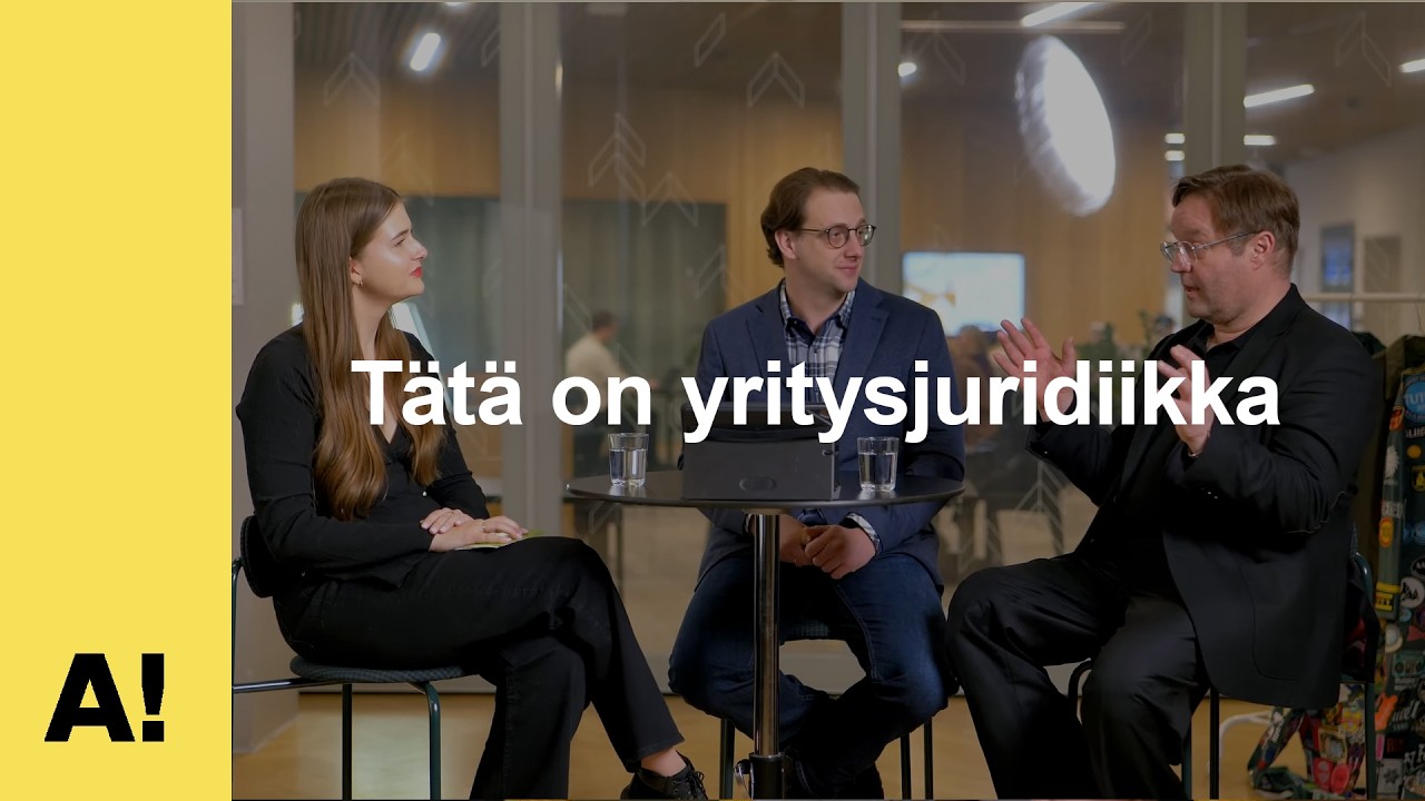 Tätä on yritysjuridiikka