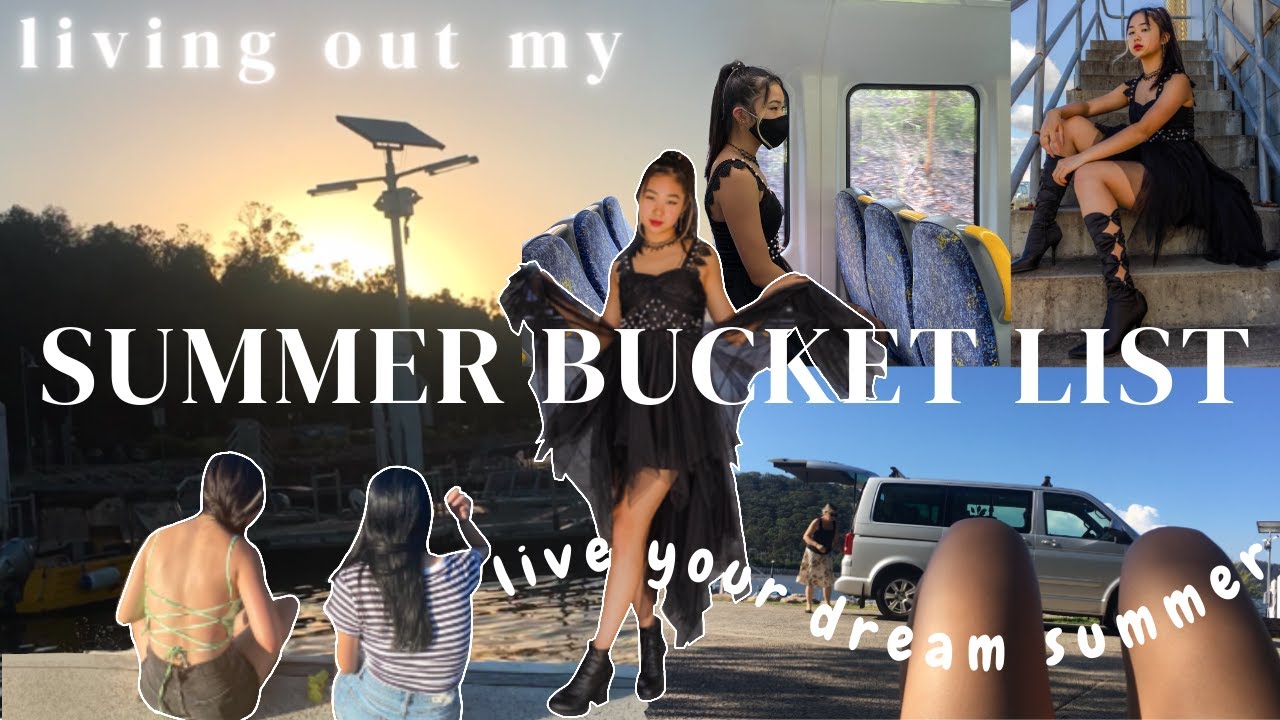 completing my 2022 SUMMER BUCKET LIST PT 1. | gabrielle teo