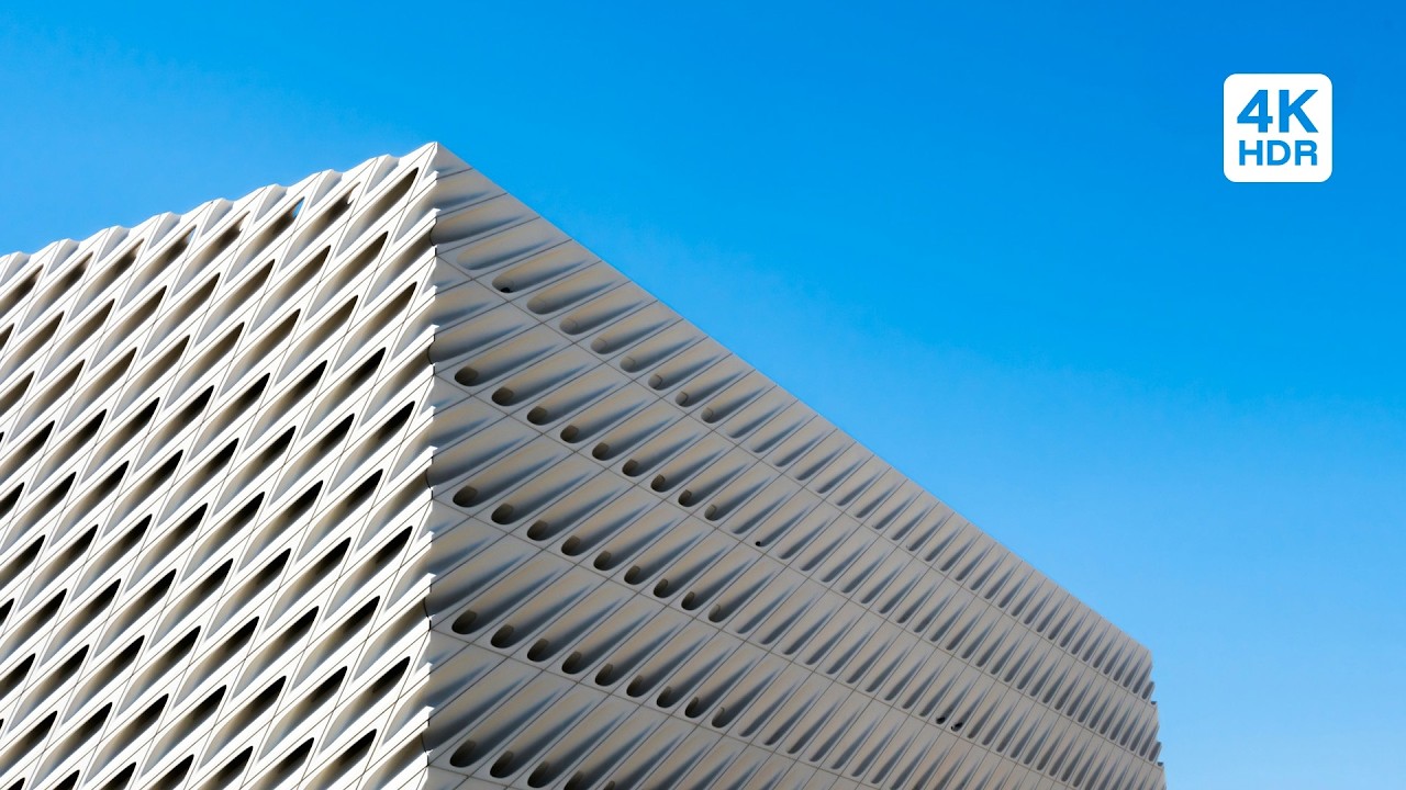 🇺🇸 The Broad Museum Walking Tour &middot; 4K HDR