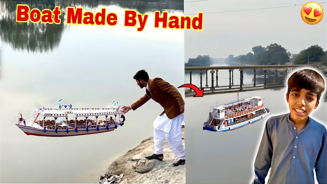 Finally Arslan Ny Bhot Bhre Boat 🛥️ Bana Di😍