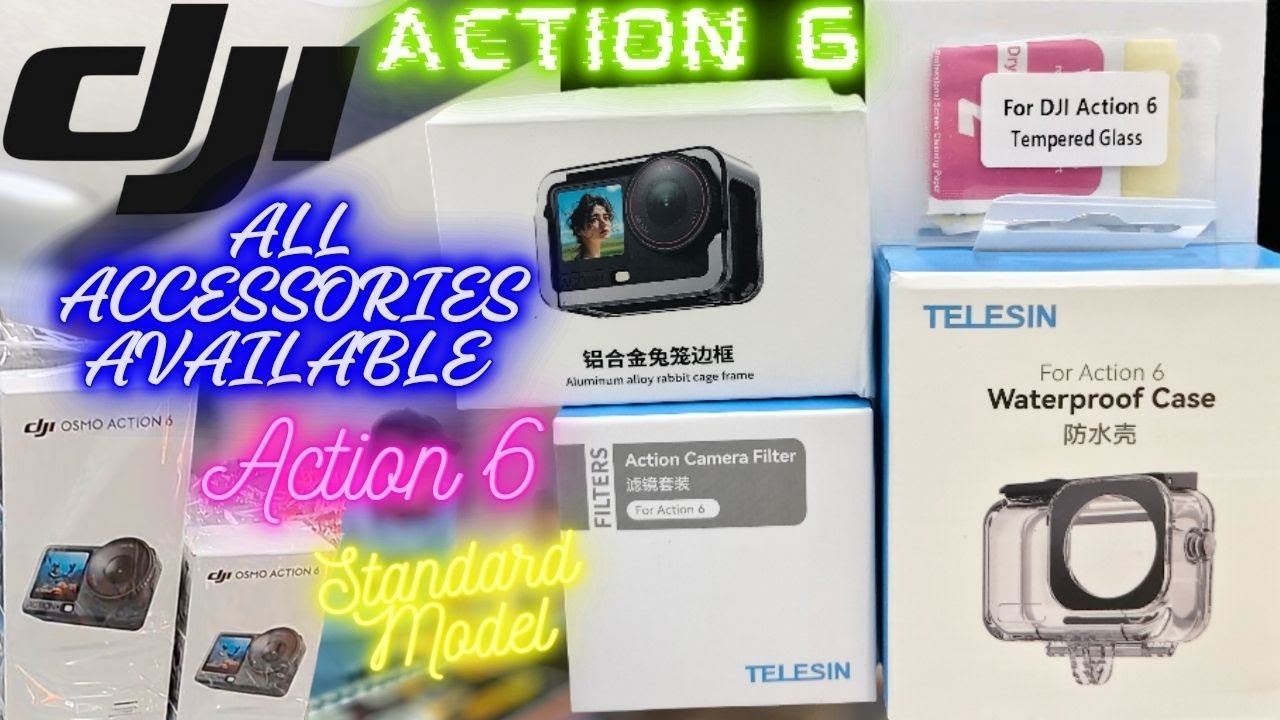 DJI OSMO Action 6 All Accessories Available in Kolkata @ImpressionalFoto Action 6 Standard Model