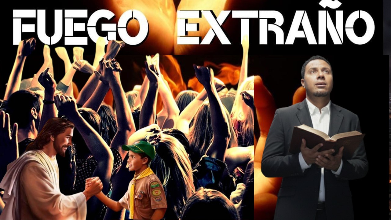 FUEGO EXTRAÑO DENTRO DE LA IGLESIA