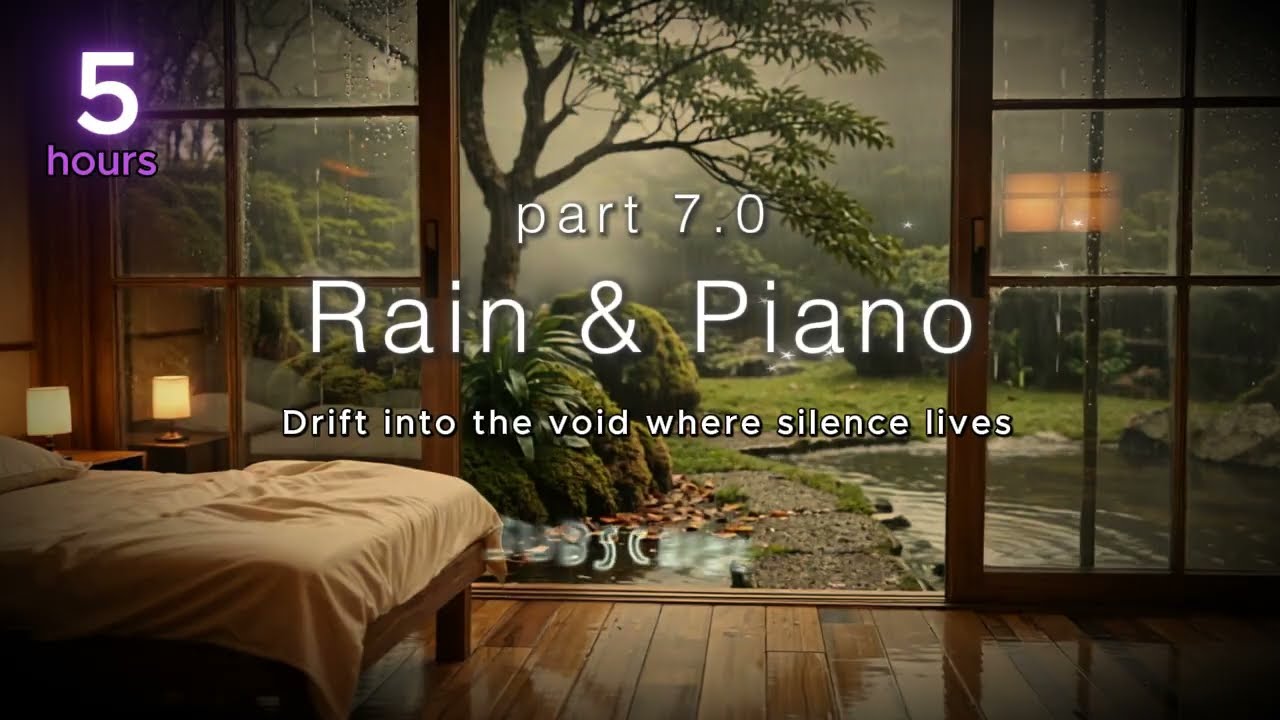 5 hours,Soft Sound Rain and Piano REALLY Help You Relax in Just 5 Hours?