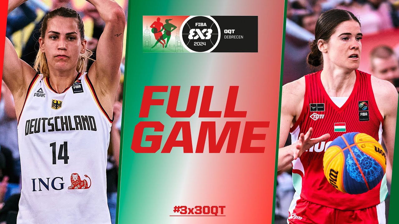 МАТЧ ЗА ОЛИМПИЙСКИЙ БИЛЕТ: Германия 🇩🇪 против Венгрии 🇭🇺 | ФИБА #3x3OQT 2024 | Баскетбол 3x3