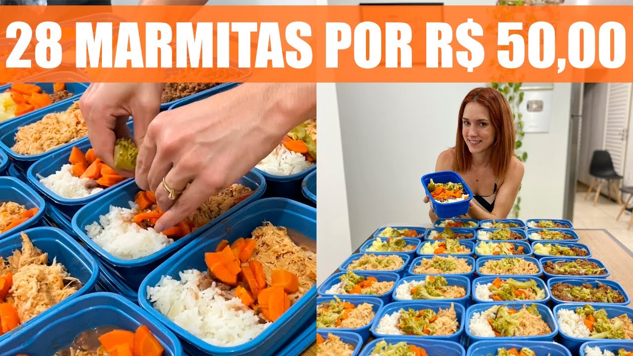 MARMITAS PRA SEMANA COM R$50,00!