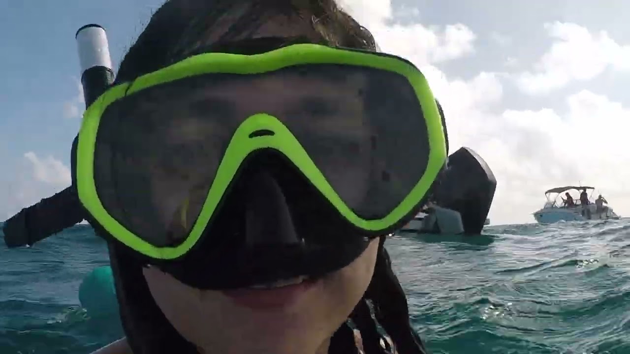 Andy and Sophie in Grand Cayman
